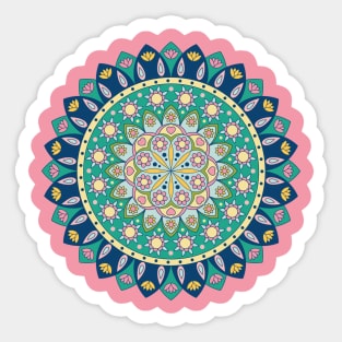 Floral Mandala Sticker